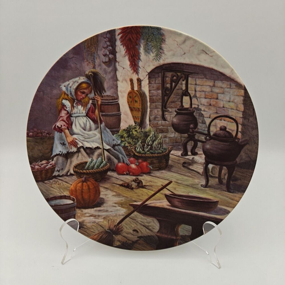 1981 Gregory Perillo "Cinderella" Collector Plate - Storybook Collection #1751